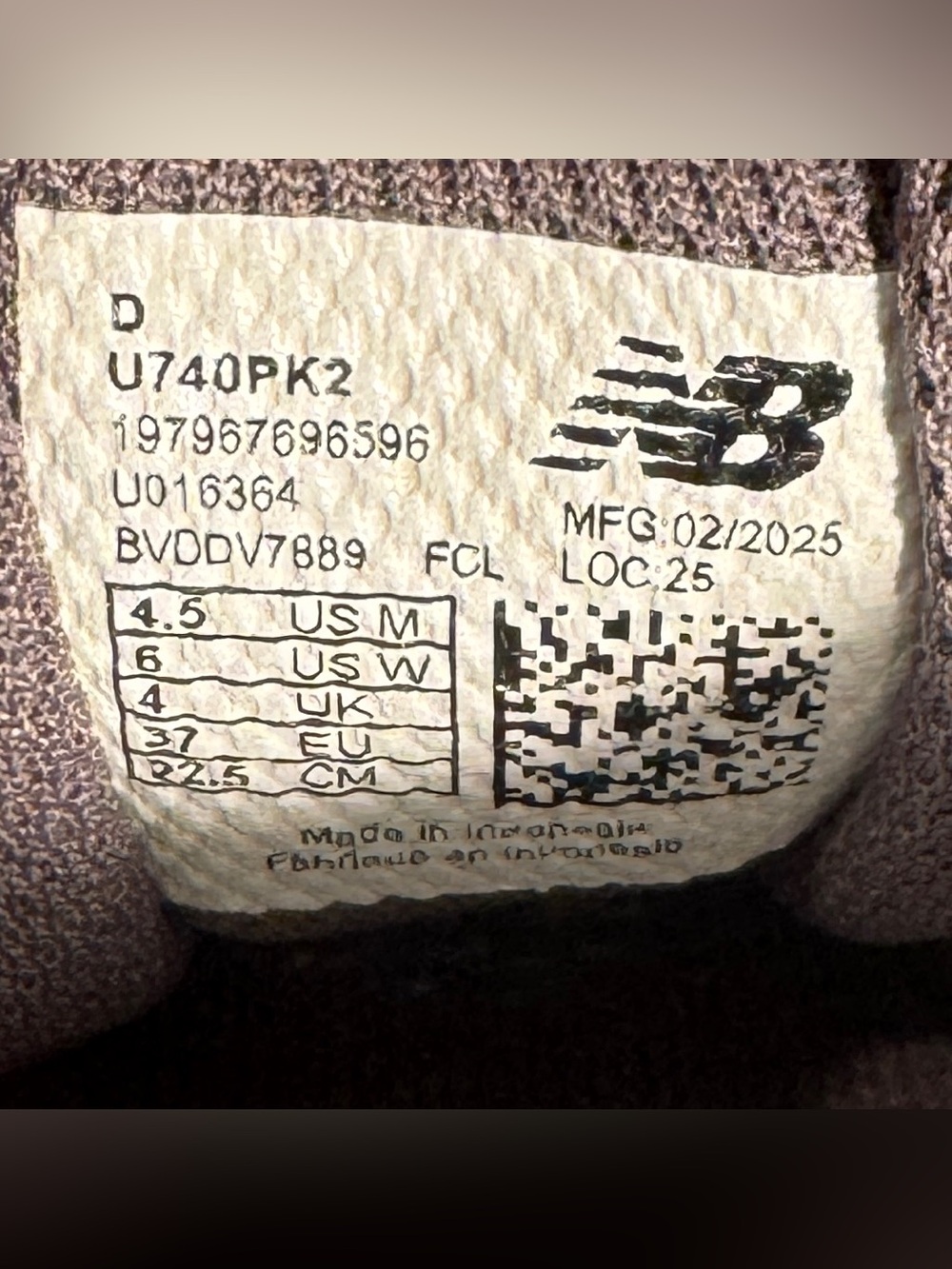 New Balance 740 Athletic Casual Shoes Women’s Size 6 - Picture 9 of 9